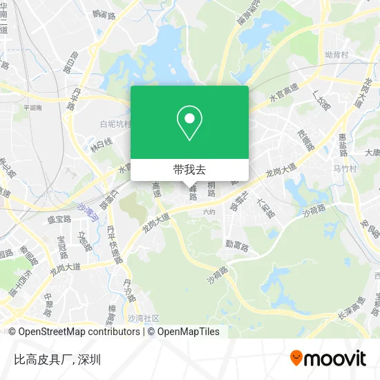 比高皮具厂地图