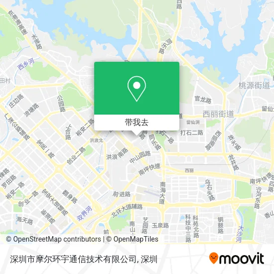 深圳市摩尔环宇通信技术有限公司地图