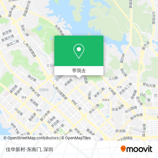 佳华新村-东南门地图