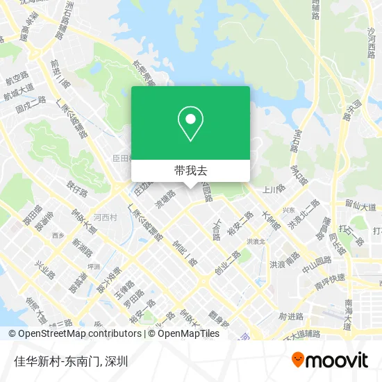 佳华新村-东南门地图