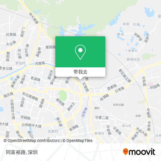 同富裕路地图