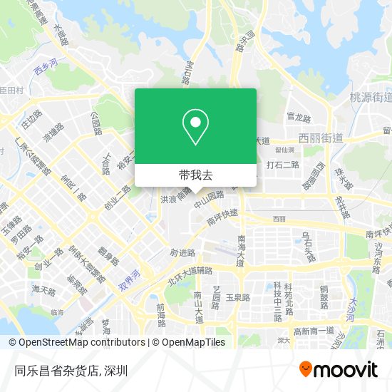 同乐昌省杂货店地图