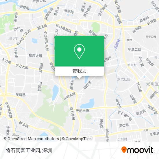 将石同富工业园地图