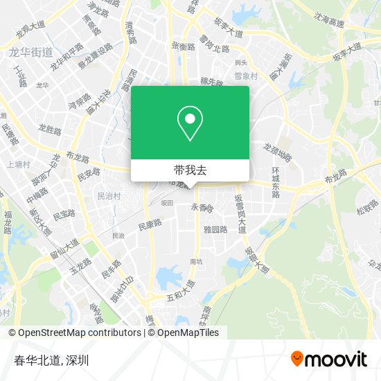 春华北道地图