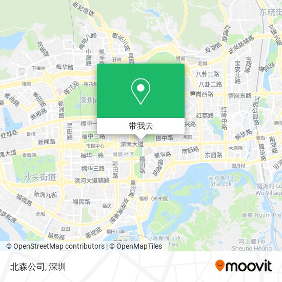 北森公司地图