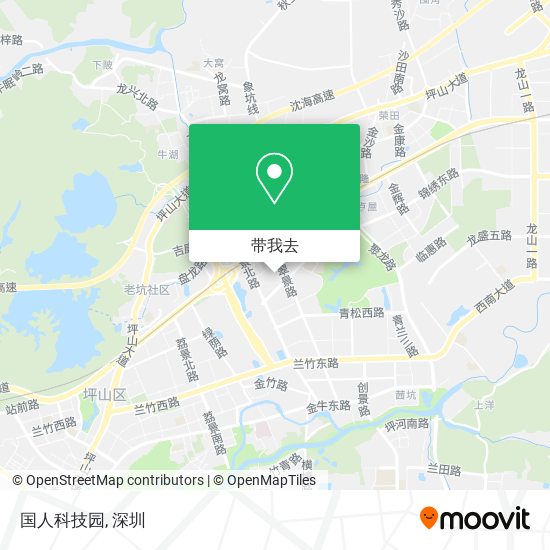 国人科技园地图