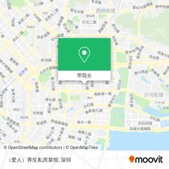 （爱人）养生私房菜馆地图