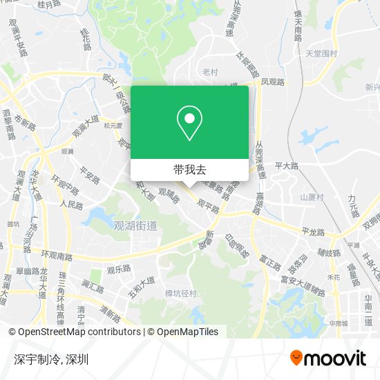 深宇制冷地图