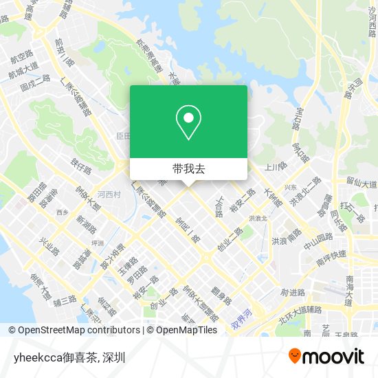 yheekcca御喜茶地图