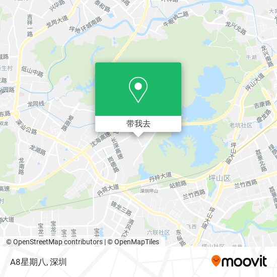 A8星期八地图