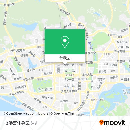 香港艺林学院地图