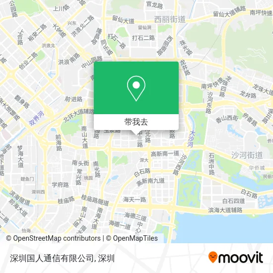 深圳国人通信有限公司地图