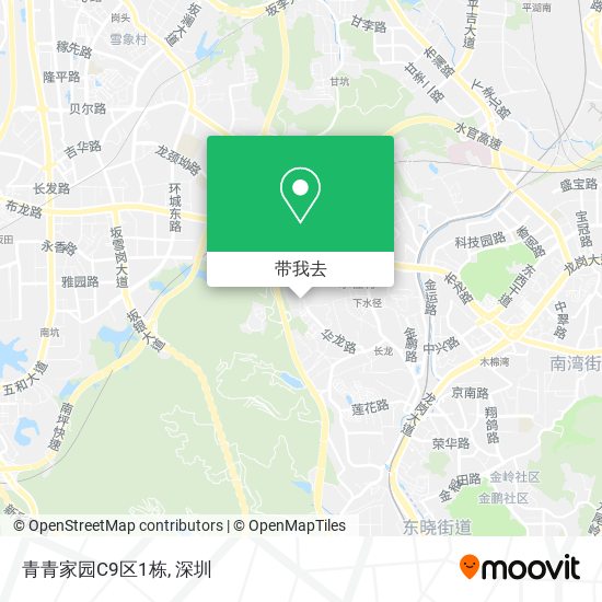 青青家园C9区1栋地图