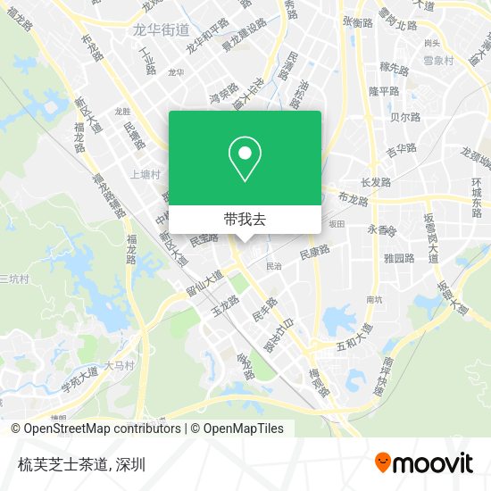 梳芙芝士茶道地图