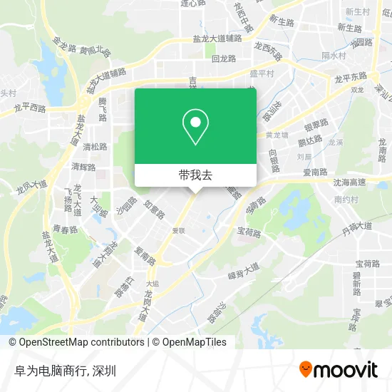阜为电脑商行地图
