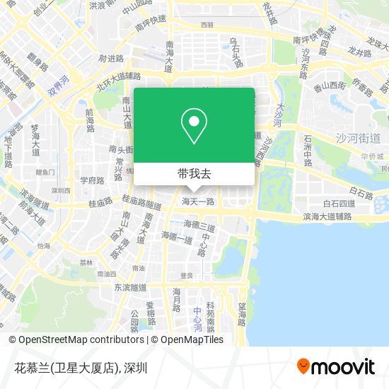 花慕兰(卫星大厦店)地图