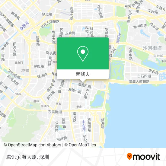 腾讯滨海大厦地图