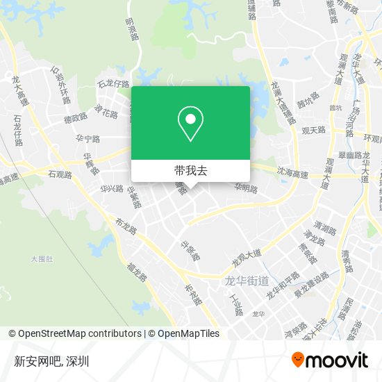 新安网吧地图