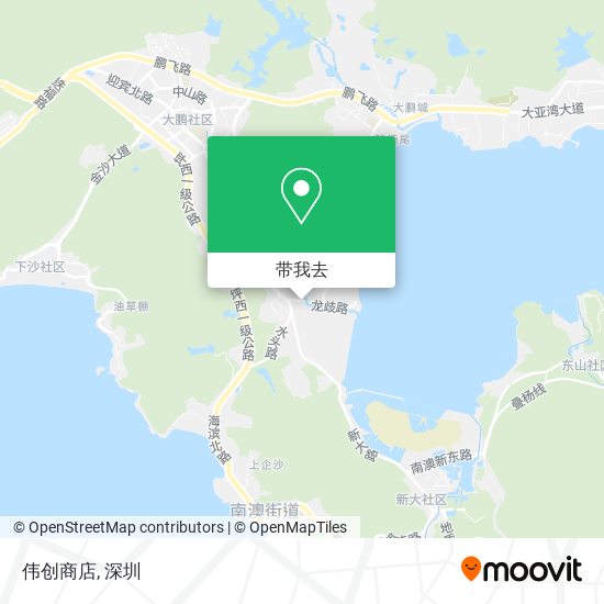 伟创商店地图