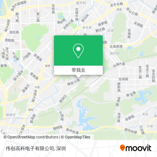 伟创高科电子有限公司地图