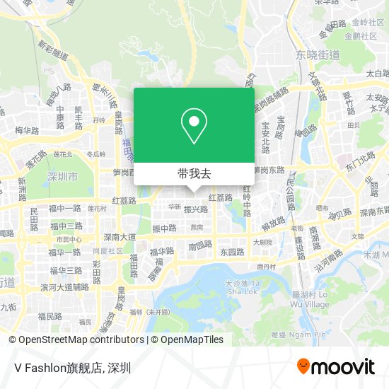 V Fashlon旗舰店地图