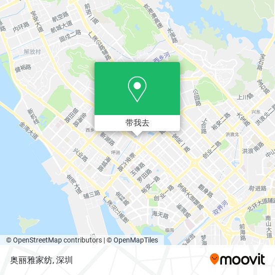 奥丽雅家纺地图