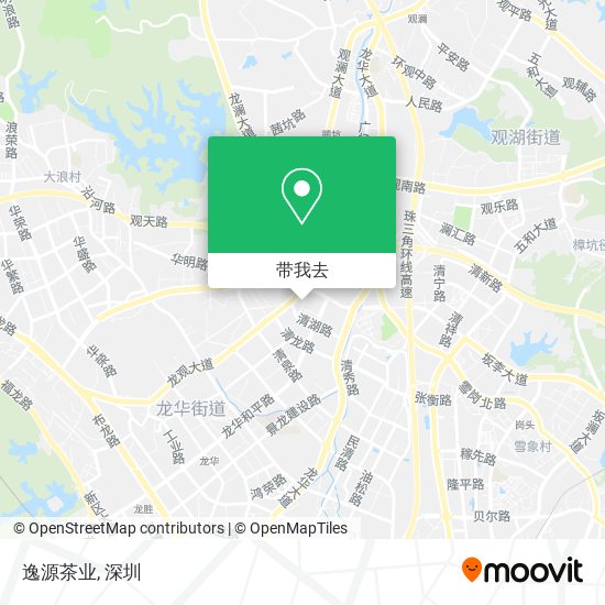 逸源茶业地图