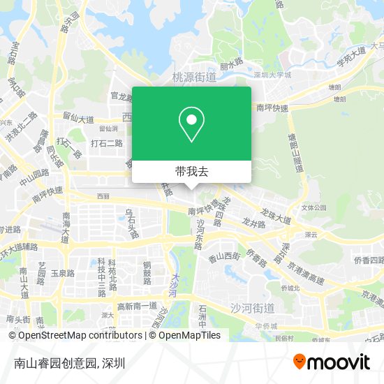 南山睿园创意园地图
