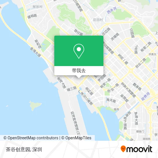 茶谷创意园地图