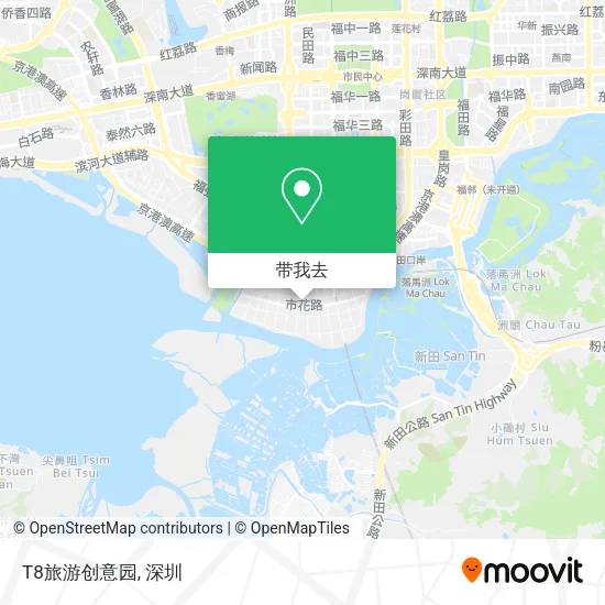 T8旅游创意园地图