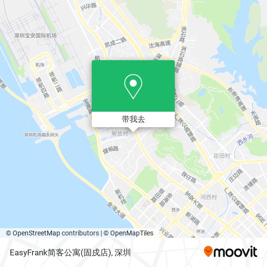 EasyFrank简客公寓(固戍店)地图