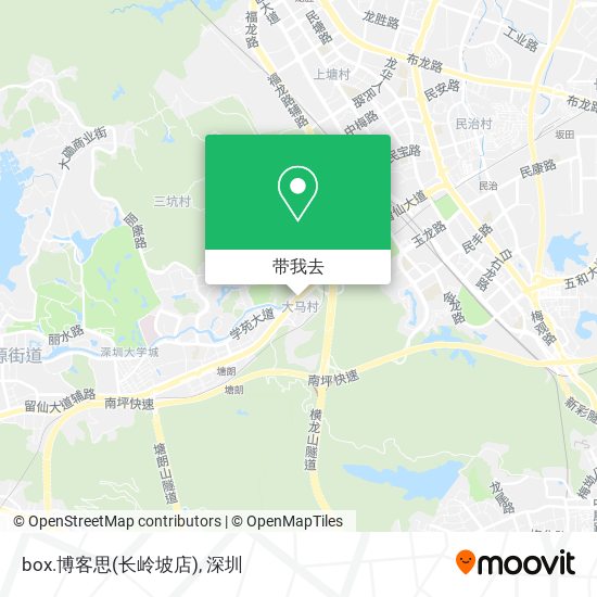 box.博客思(长岭坡店)地图