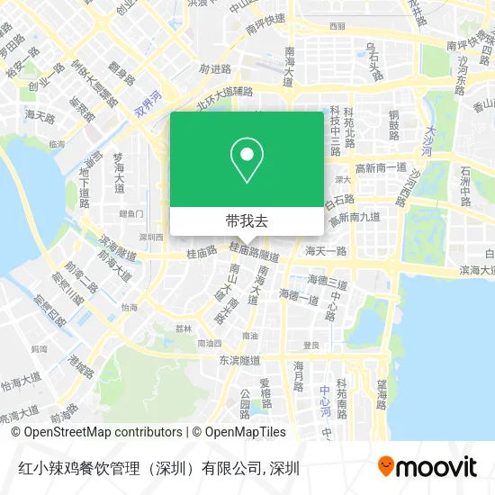 红小辣鸡餐饮管理（深圳）有限公司地图