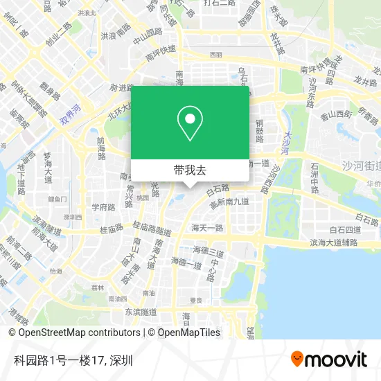 科园路1号一楼17地图