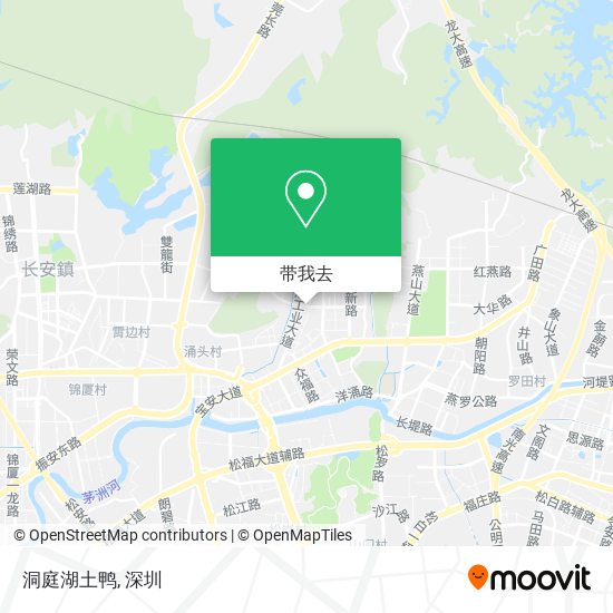 洞庭湖土鸭地图