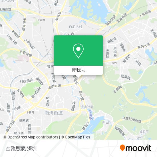 金雅思蒙地图