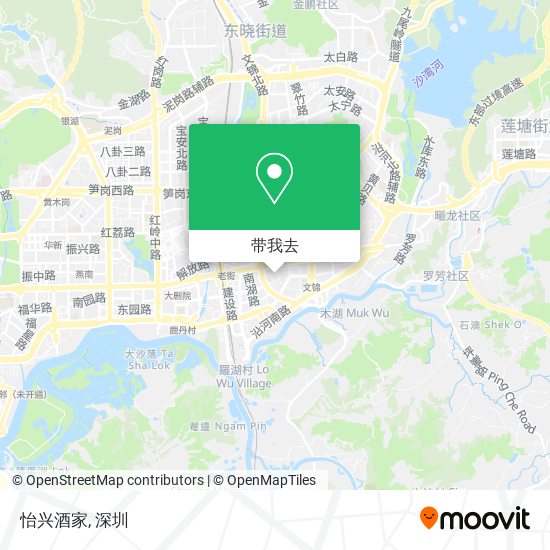 怡兴酒家地图