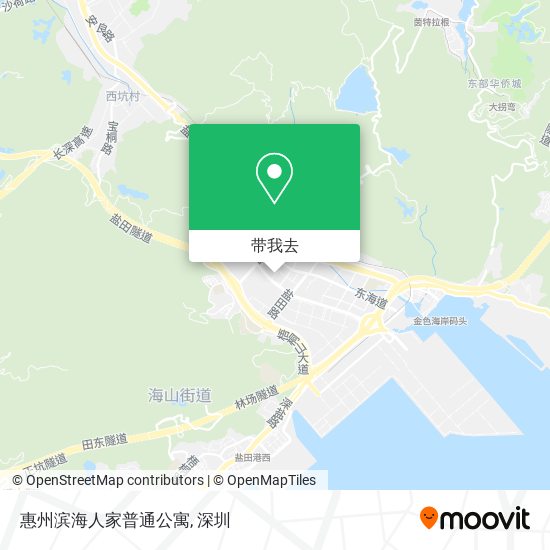 惠州滨海人家普通公寓地图