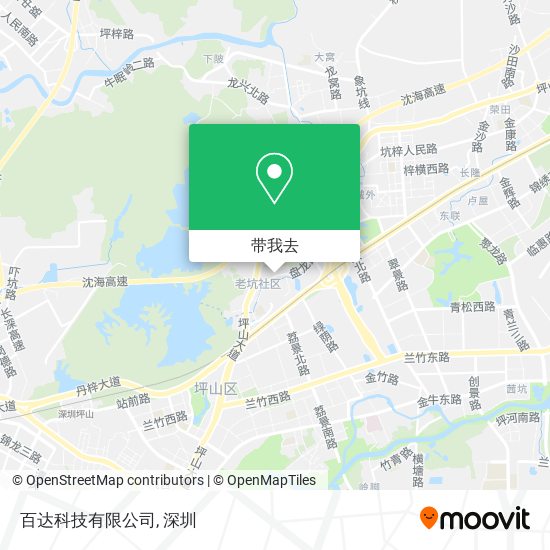 百达科技有限公司地图