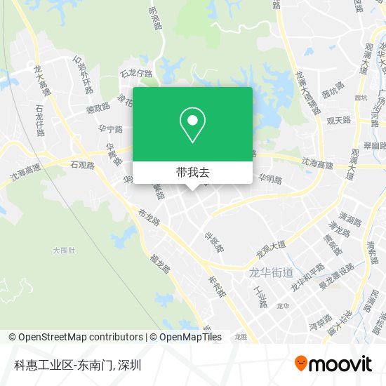 科惠工业区-东南门地图