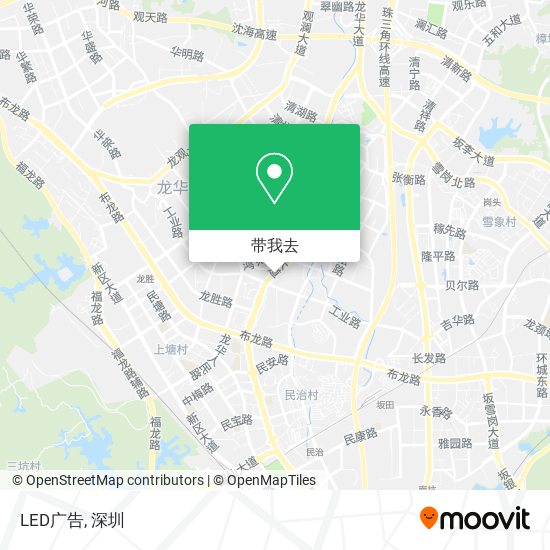 LED广告地图