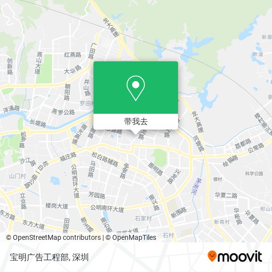 宝明广告工程部地图