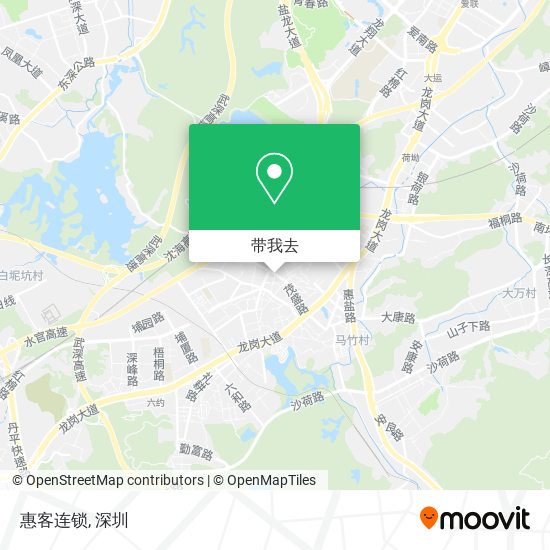 惠客连锁地图
