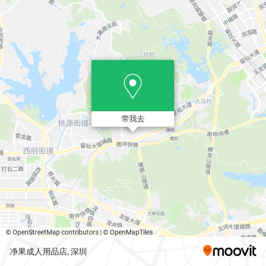 净果成人用品店地图