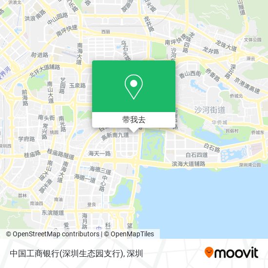中国工商银行(深圳生态园支行)地图