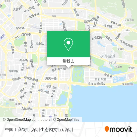 中国工商银行(深圳生态园支行)地图