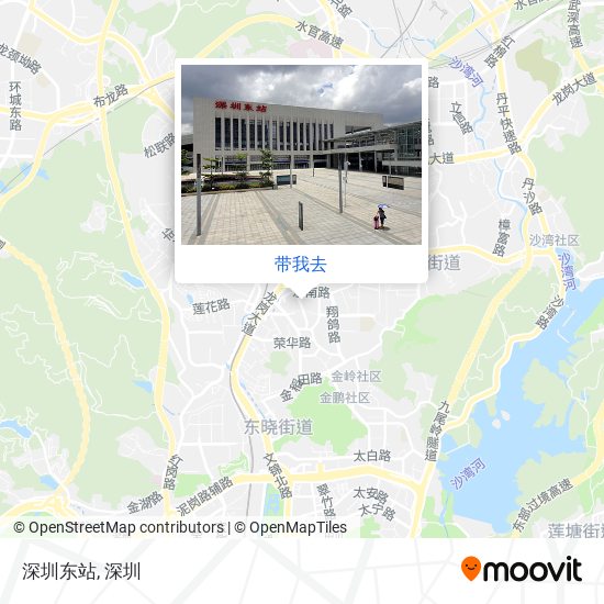 深圳东站地图