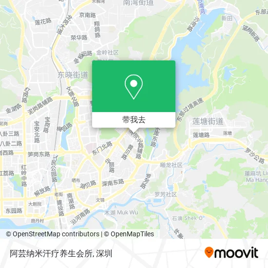 阿芸纳米汗疗养生会所地图