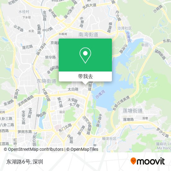 东湖路6号地图