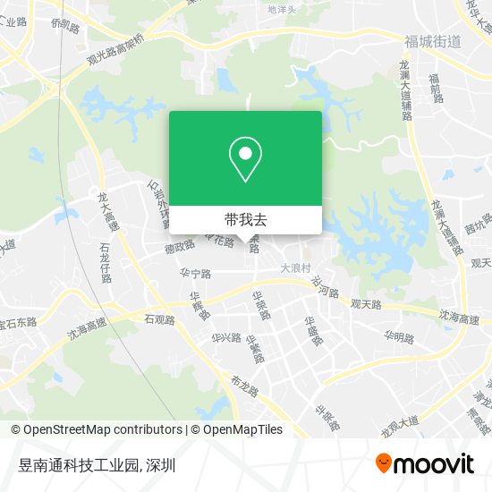 昱南通科技工业园地图